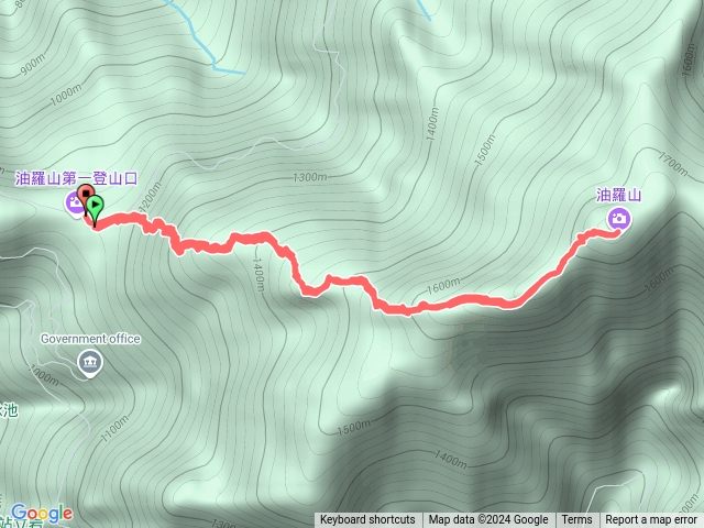 2024-11-25油羅山第一登山口上下預覽圖