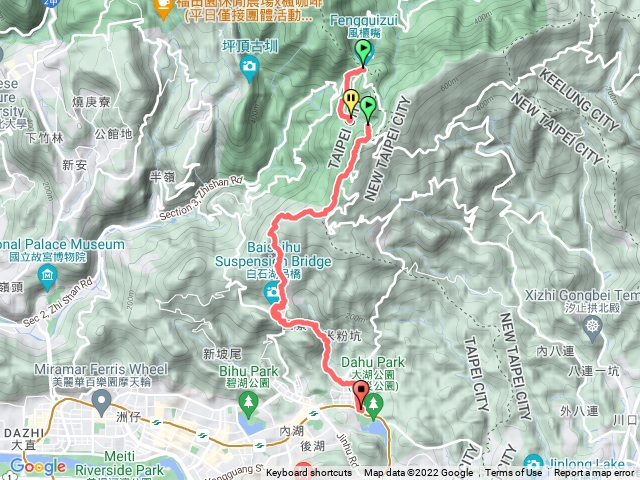 2021年臺北大縱走：尋寶任務臺北大縱走第四段：風櫃口至中華科大202208061504