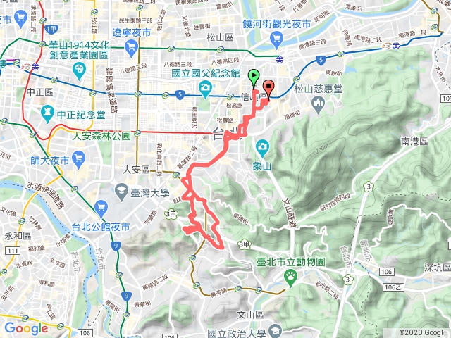 軍功山-中埔山-富陽生態公園