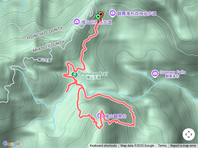 新竹 五峰 觀霧國家森林遊樂區 大鹿林道西線 榛山步道