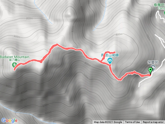 保慶宮-美鹿山南峰-美鹿山-拔刀爾山