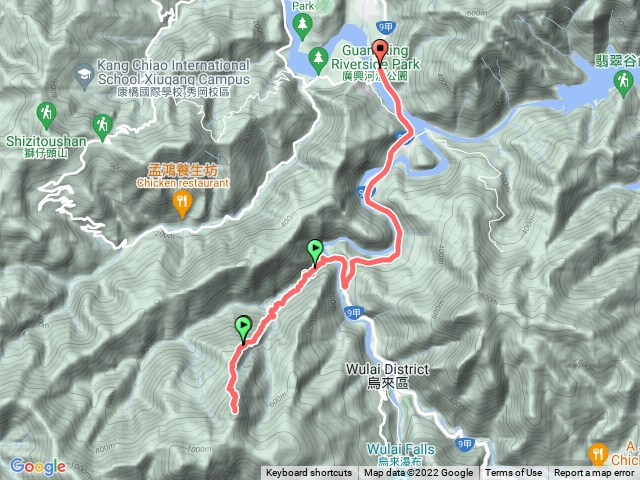 紅河谷步道高腰山