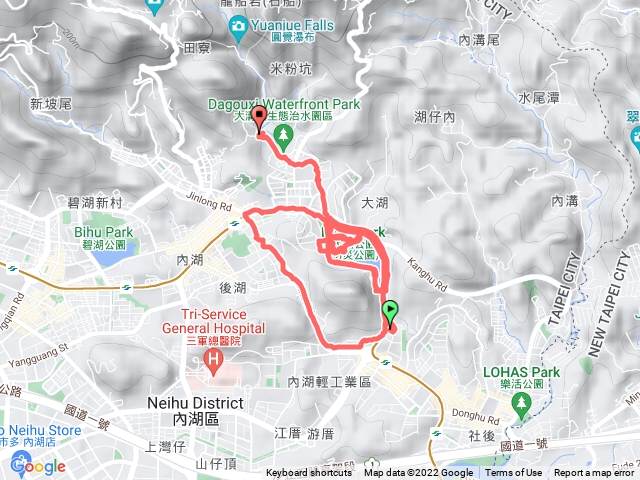 1110619大湖公園 金湖路大溝溪