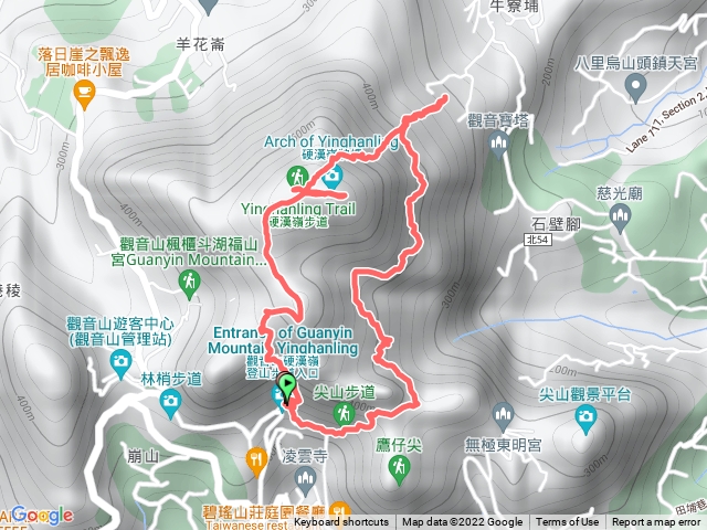 北橫古道硬漢嶺O型