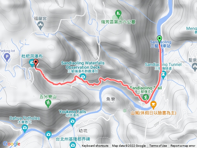 111.11 炫蜂團集會三貂嶺車站到摩天瀑布