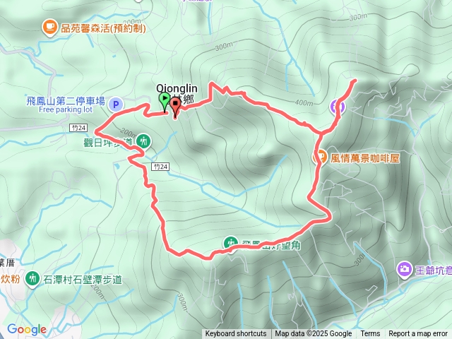 觀日步道中科山飛鳳山
