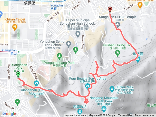 四獸山步道連走 (輕鬆版)