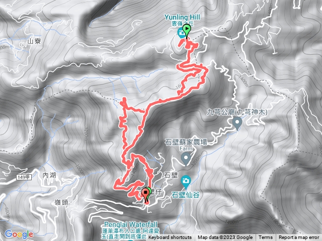 石壁受天宮上楓林步道-木馬古道-雲嶺之丘預覽圖