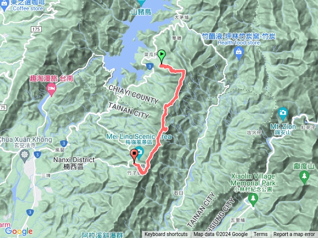 三腳南山縱走竹子尖山