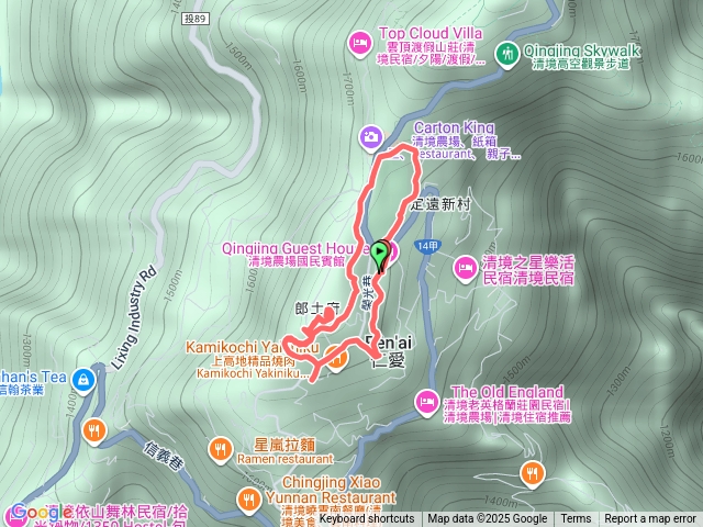 茶園落日櫻花柳杉步道預覽圖