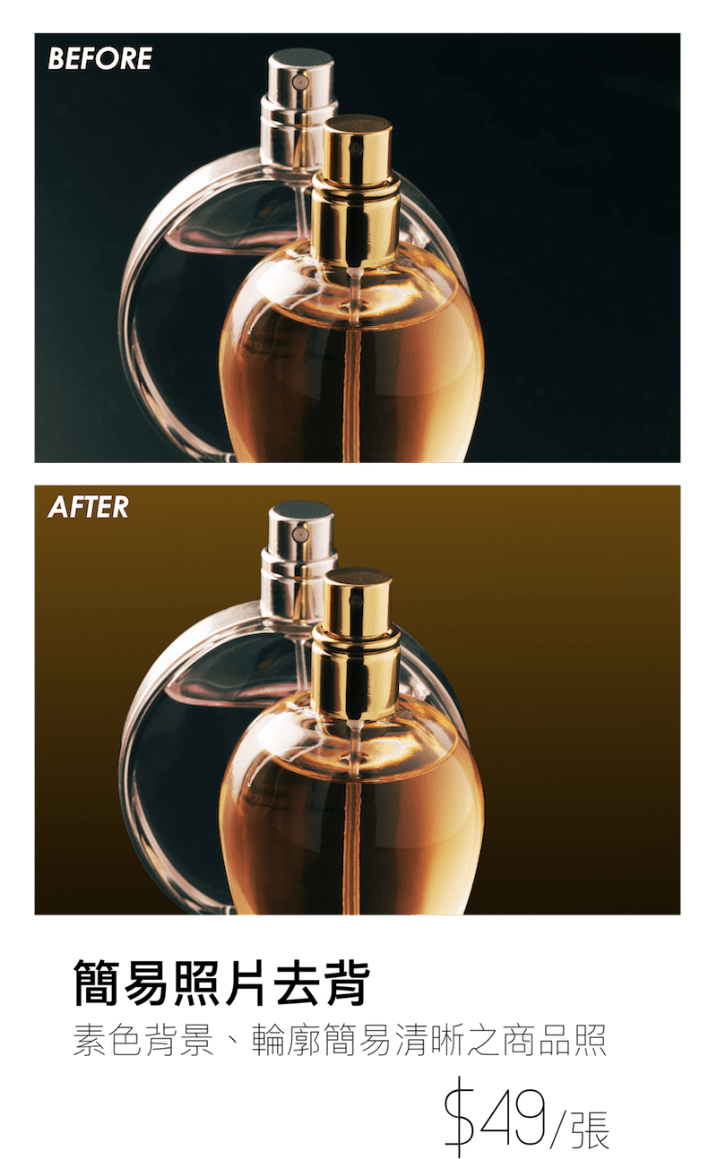 簡易照片去背