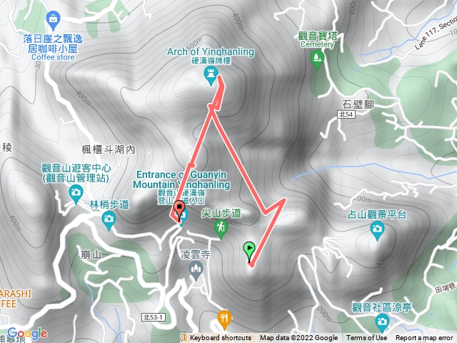 觀音山－北橫~硬漢嶺
