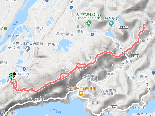 溪洲山石龜坑山縱走