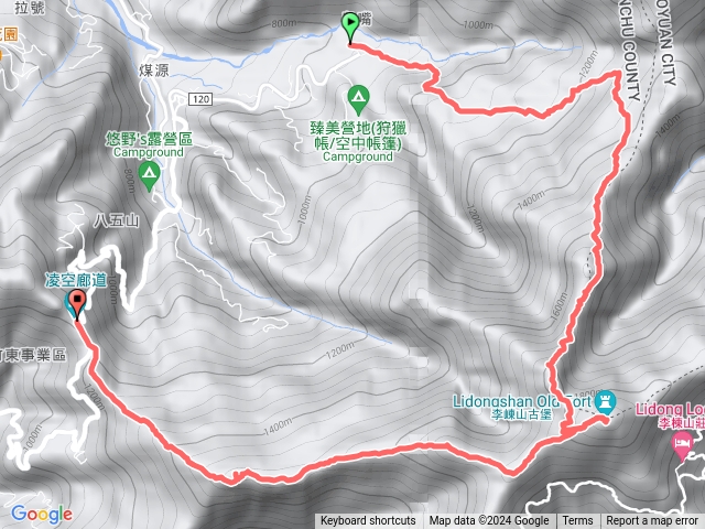 2024-07-13 新竹尖石鄉 煤源社區經石桌上李棟山、大混山出凌空廊道