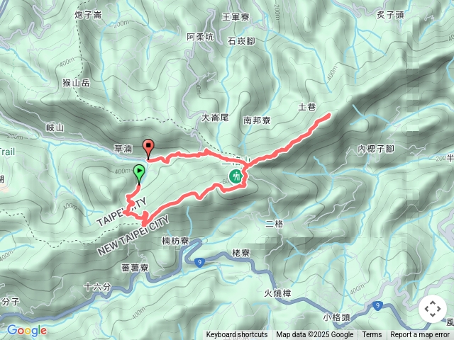 二格山筆架山小O