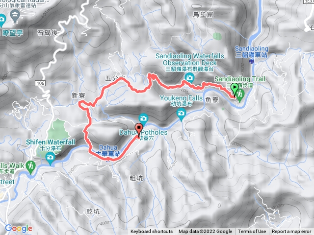 三貂嶺瀑布步道