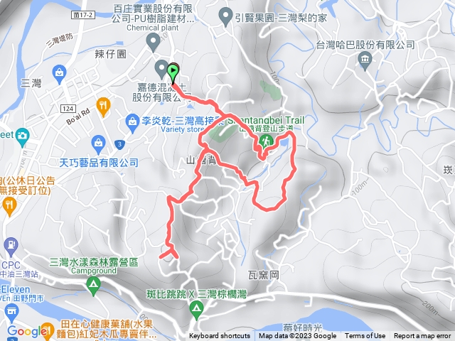 山塘背步道+大坪山
