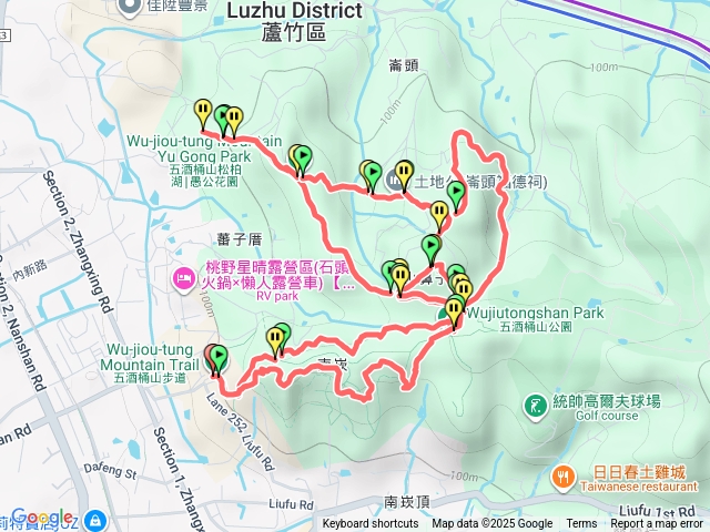 五酒桶山、山鼻山步道O繞預覽圖