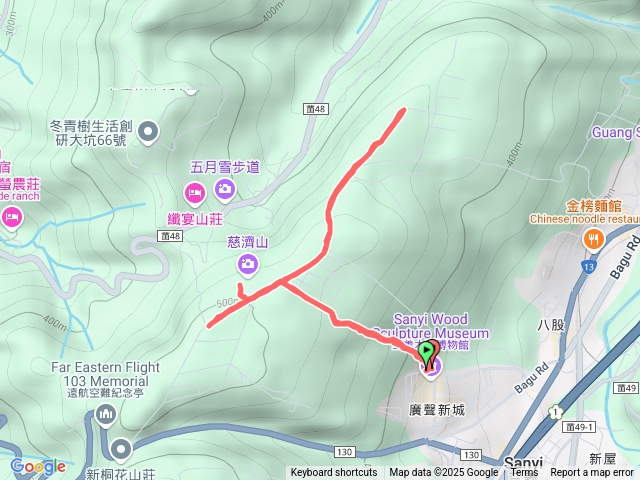 20250131苗栗四月雪小徑、慈濟山、三義山