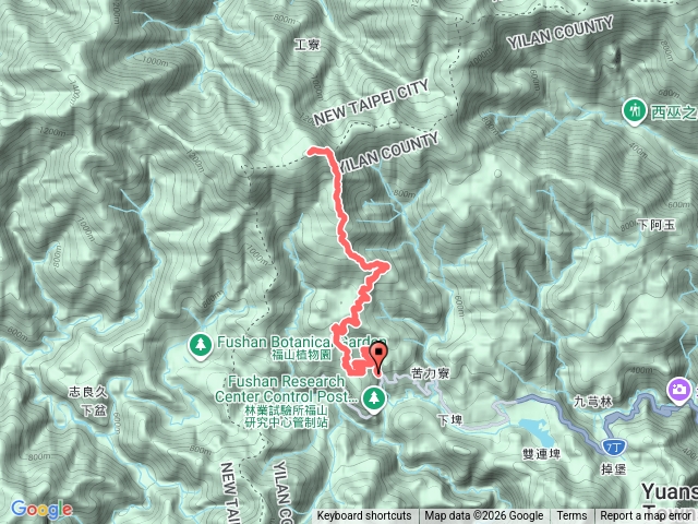 阿玉山,蘭陽五大名山最高峰預覽圖