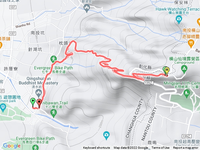 清水岩橫山步道