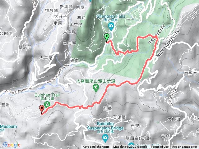 聖人橋-梅花山-大崙尾山