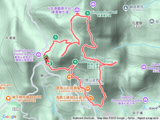 觀音山硬漢嶺O走預覽圖