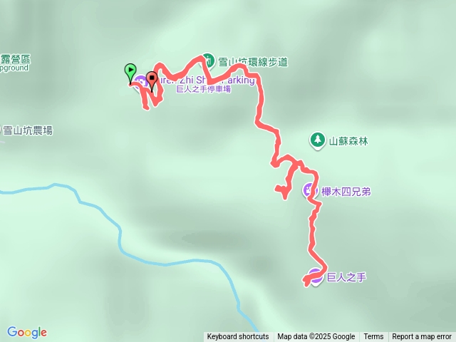 1141129雪山坑巨人之手步道