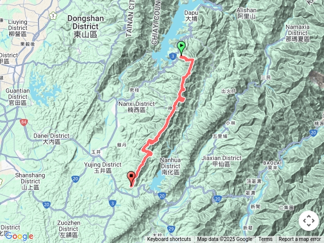 三腳南山系 綠色長城縱走全段（林賢明）