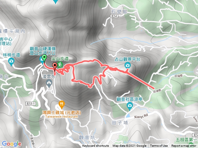 觀音山 尖山步道 鷹仔尖