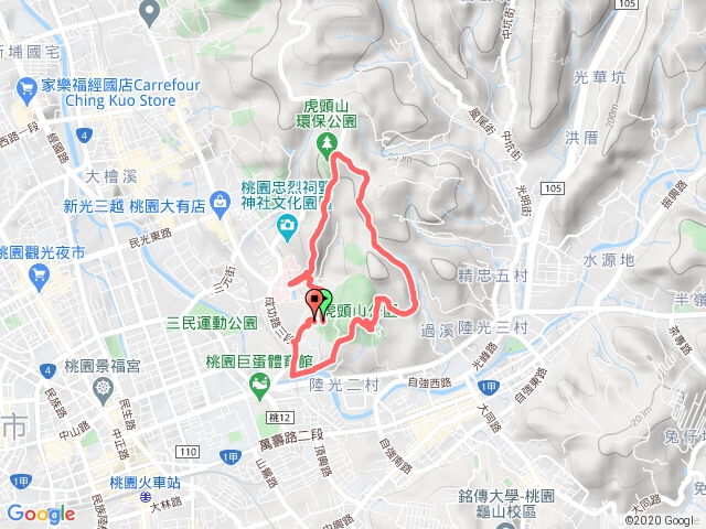 20200321桃園虎頭山健行