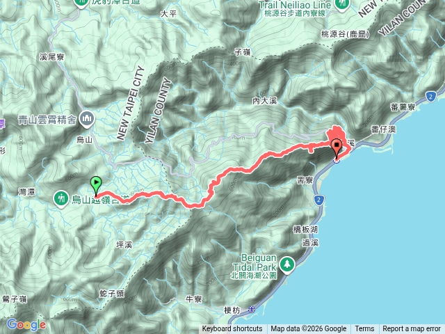 石龜福德廟、石龜山、740峰、窖寮山、七兄弟山、鷹石尖、大溪火車站預覽圖
