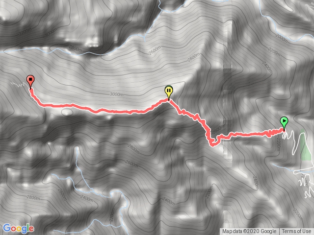 阿丸的雪山第一天