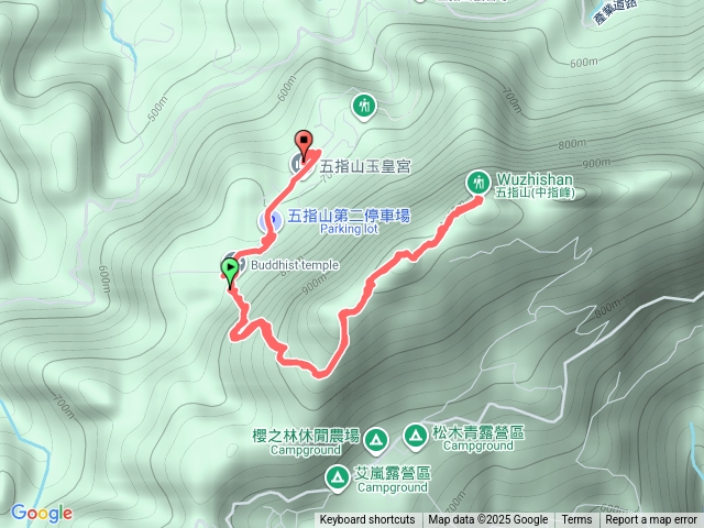 五指山之拇指食指中指