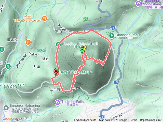 橫嶺古道紗帽山O型預覽圖