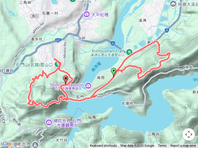大溪溪洲山龍潭石門山
