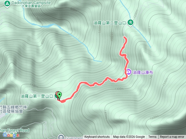 油羅山林道20260331