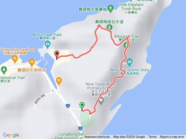 鼻頭角步道2024胖叔叔