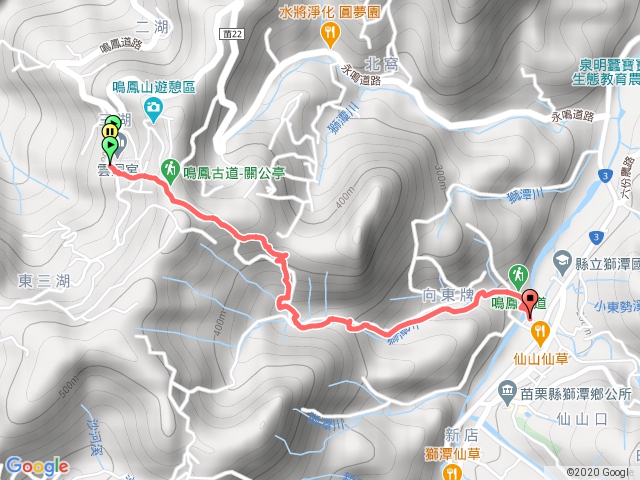 鳴鳳古道（雲洞宮-獅潭義民廟）