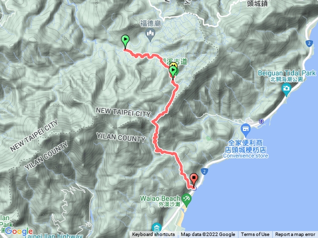 2022/4/21 烏山越嶺、坪溪古道、石空古道縱走