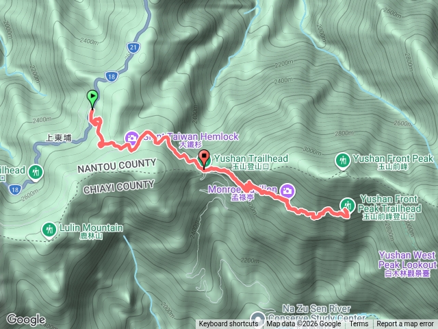 玉山登山步道預覽圖
