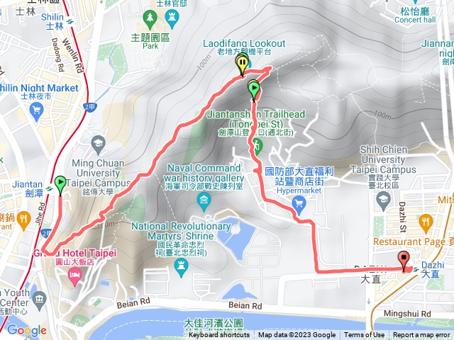 圓山 老地方 北通路