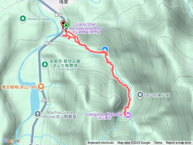 涼山瀑布預覽圖