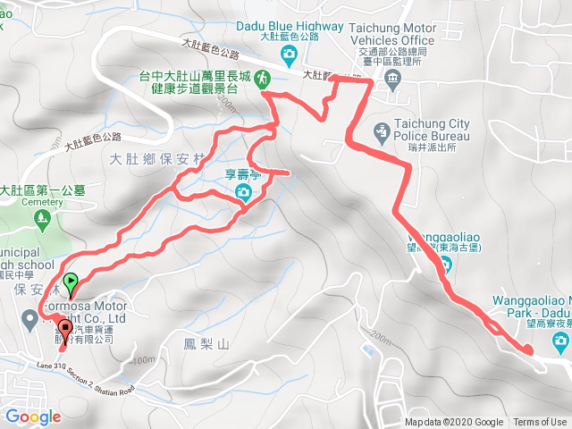 台中市大肚區萬里長城步道（加碼至望高寮）