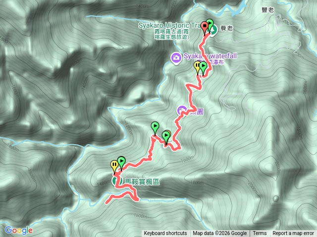 霞喀羅國家步道預覽圖