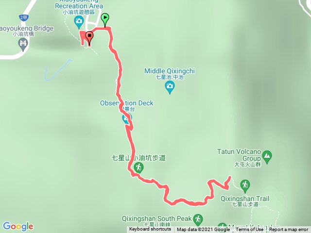 七星山主峰