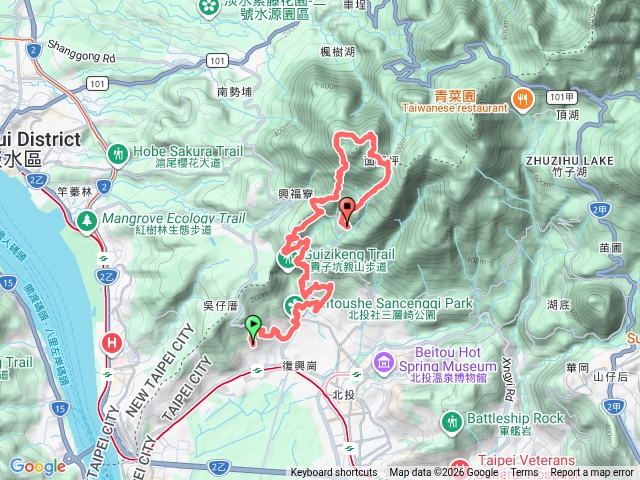 2026516（六）復興崗水磨坑山貴子坑山系興福寮新徑向天池山向天山面天山火燒山清天宮