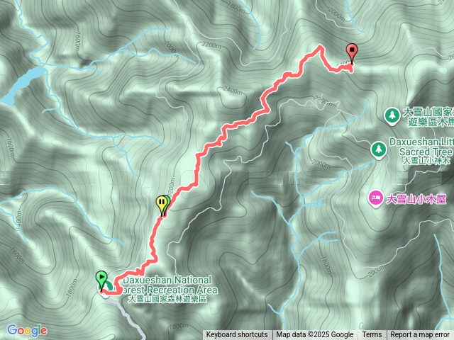 小雪山防火巷連走鞍馬山下大雪山
