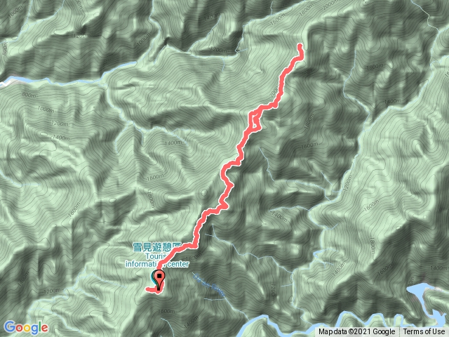 雪見司馬限林道 北坑山 大板跟 上下