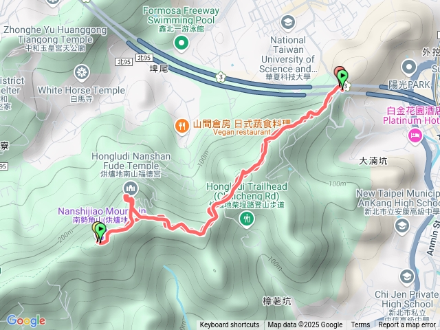 烘爐地山100